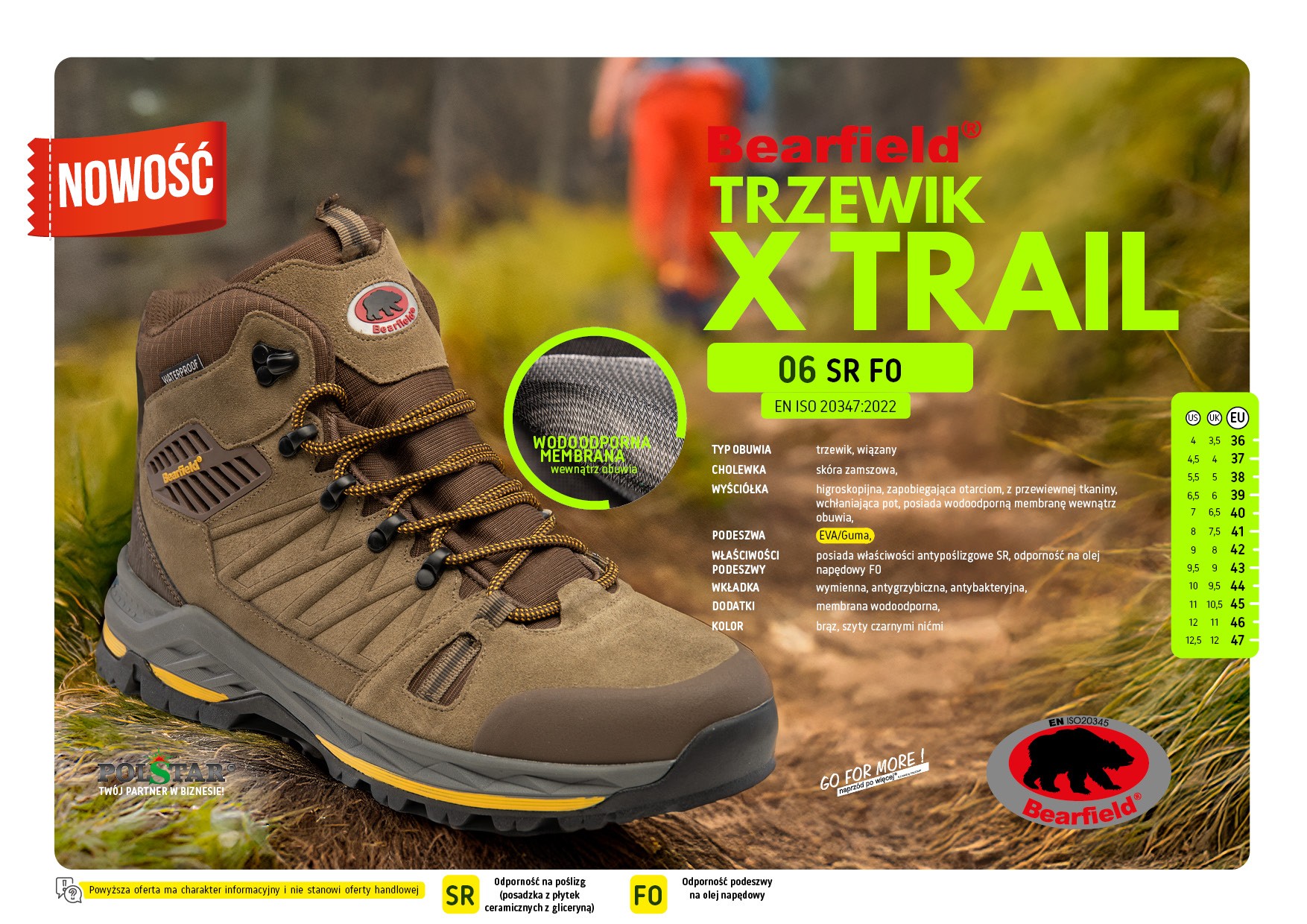 Bearfield X Trail Brązowy